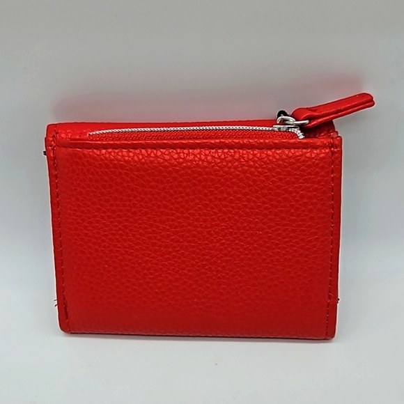 MUNDI Anna RFID trifold red wallet NWT - Picture 5 of 11